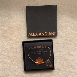 Alex and Ani Lotus Peace Petals Bangle